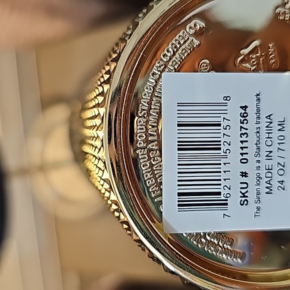 Giftable Starbucks Limited Edition Holiday Metallic Bling Cup - Picture 4 of 6